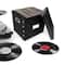 12" Snap-N-Store Black Vinyl Record Storage Box, 2ct.